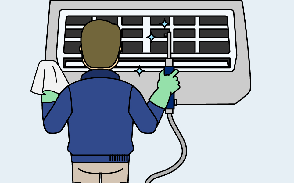 エアコン分解洗浄